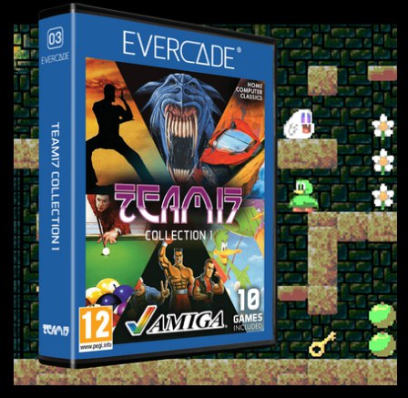 Cartucho Evercade Team 17 Amiga Collection 1 Nº03