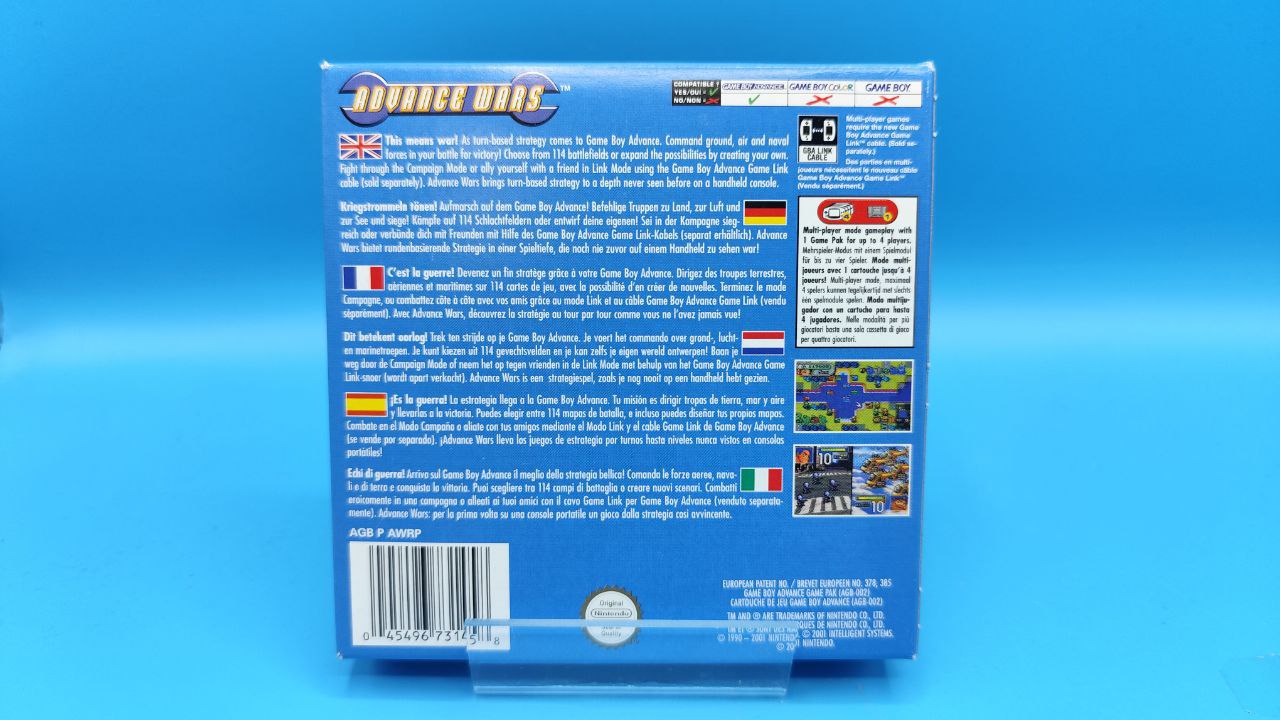 Advance Wars GAME BOY ADVANCE