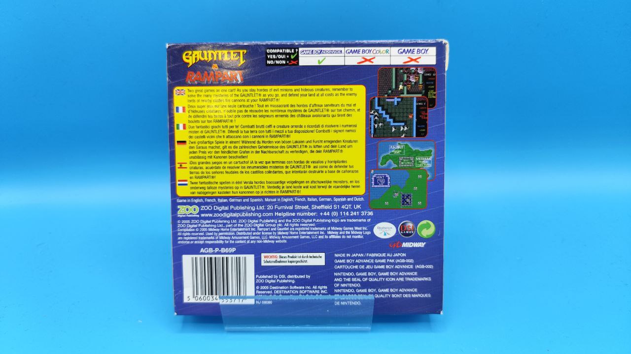 Gauntlet and Rampart GAME BOY ADVANCE