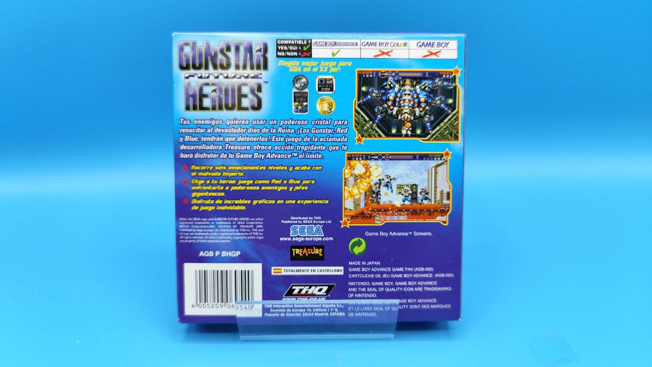 Gunstar Future Heroes GAME BOY ADVANCE