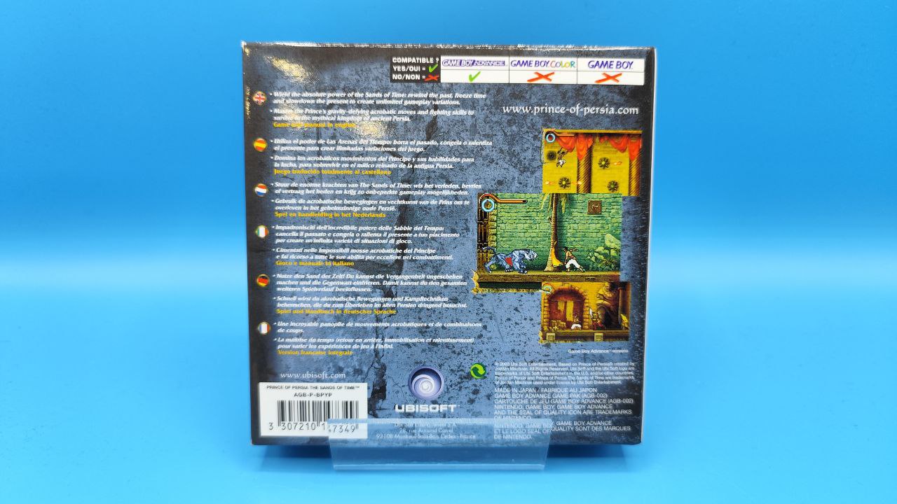 Prince of Persia The Sands of Time GAME BOY ADVANCE