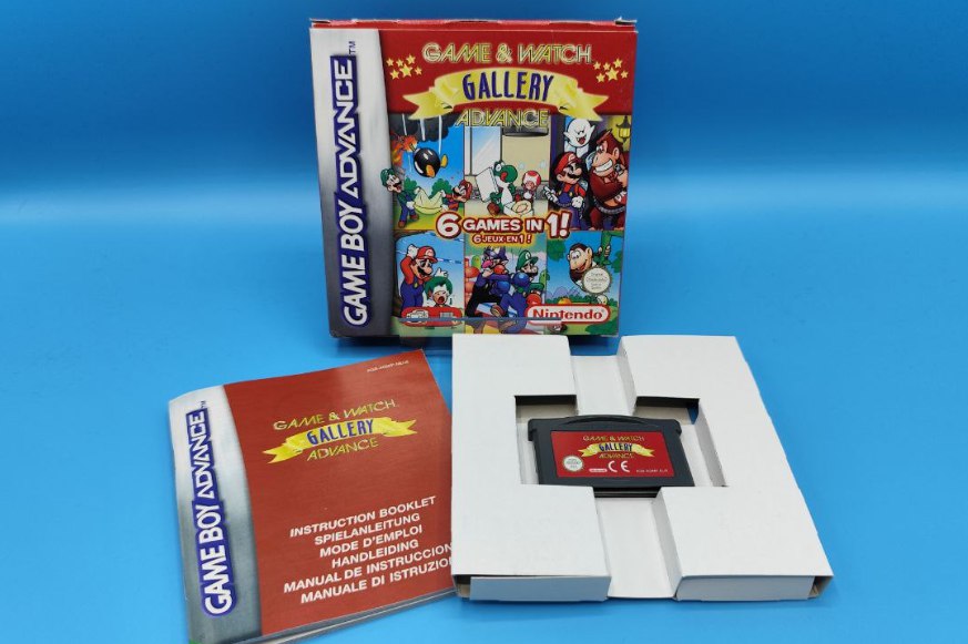 Game and Watch Gallery Advance GAME BOY ADVANCE