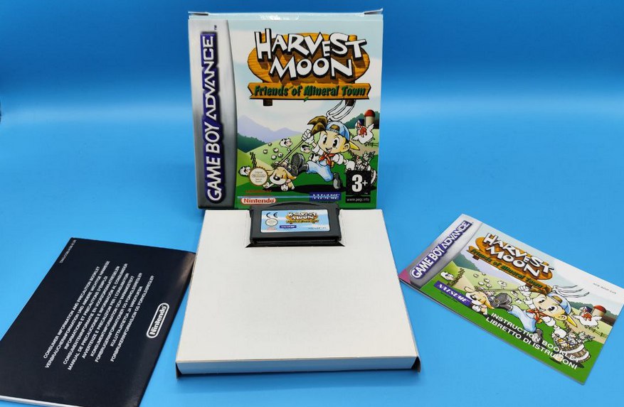 Harvest Moon Friends of Mineral Town GAME BOY ADVANCE
