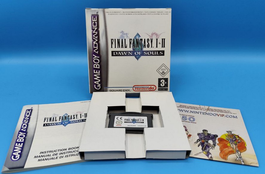Final Fantasy I-II Dawn of Souls GAME BOY ADVANCE