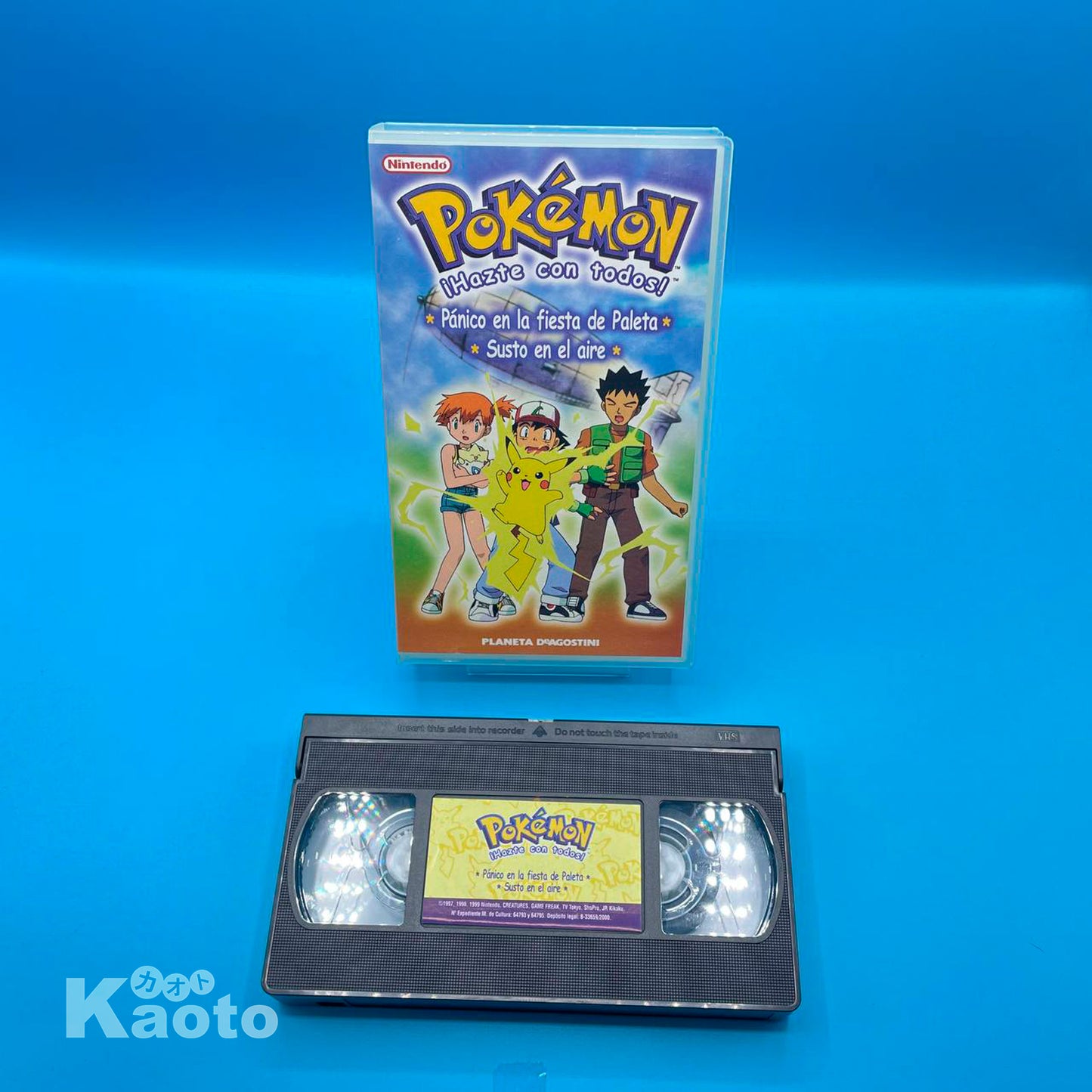 Pokemon Panico en la Fiesta de Paleta + Susto en el Aire VHS