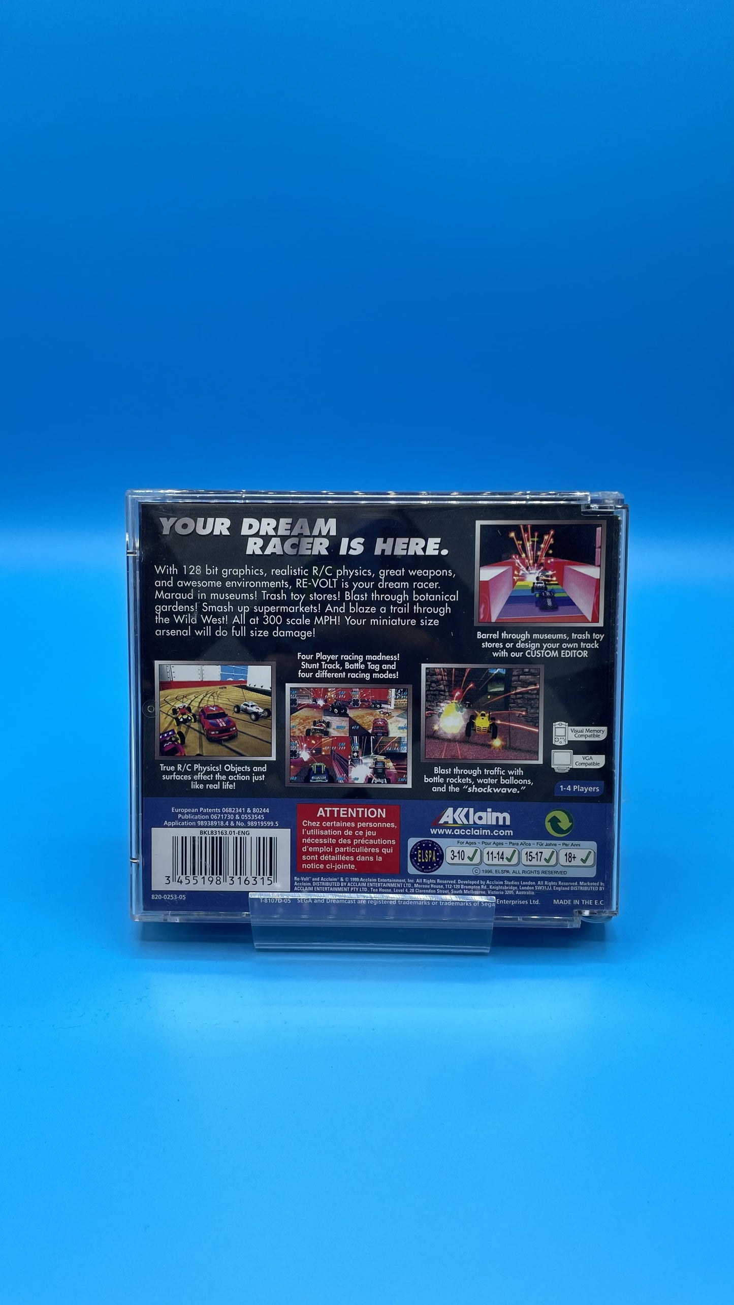 Re-Volt UK DREAMCAST