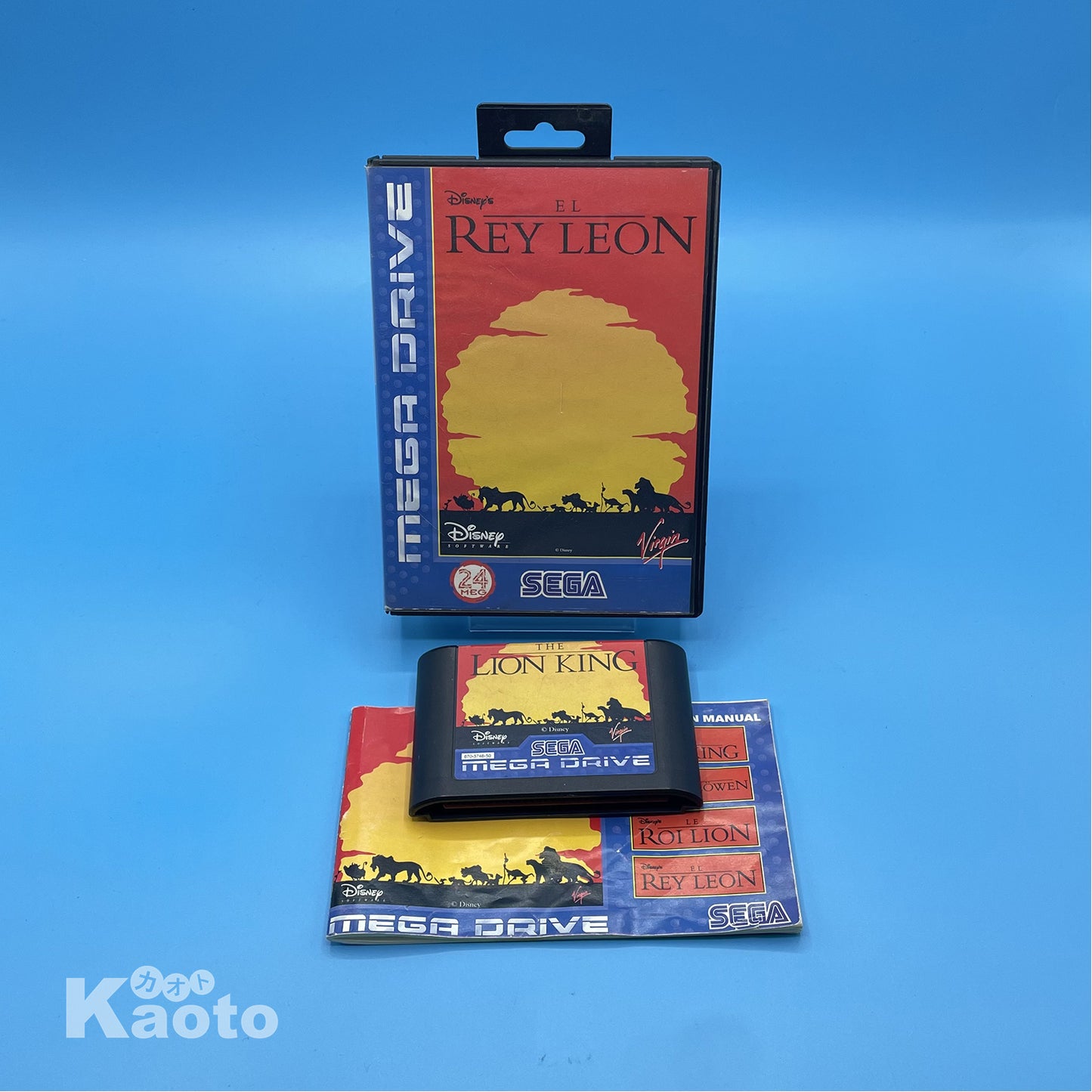 El Rey Leon MEGA DRIVE