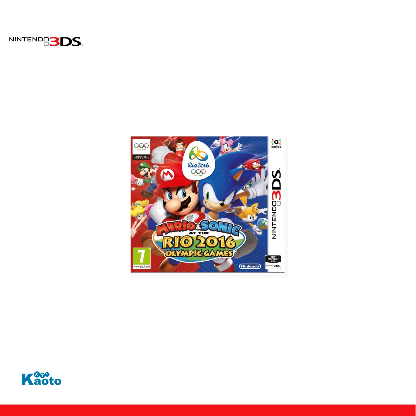 Mario y Sonic en Juegos Olimpicos Rio 2016 NINTENDO 3DS