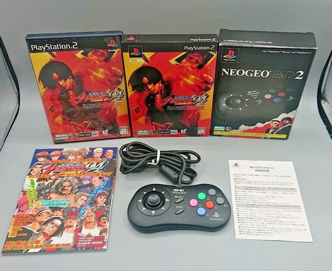 The King of Fighters 94 Re-Bout + Mando PLAYSTATION 2 (Importación japonesa)