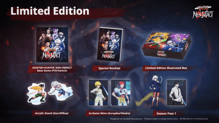 Hunter x Hunter Nen x Impact Limited Edition SWITCH