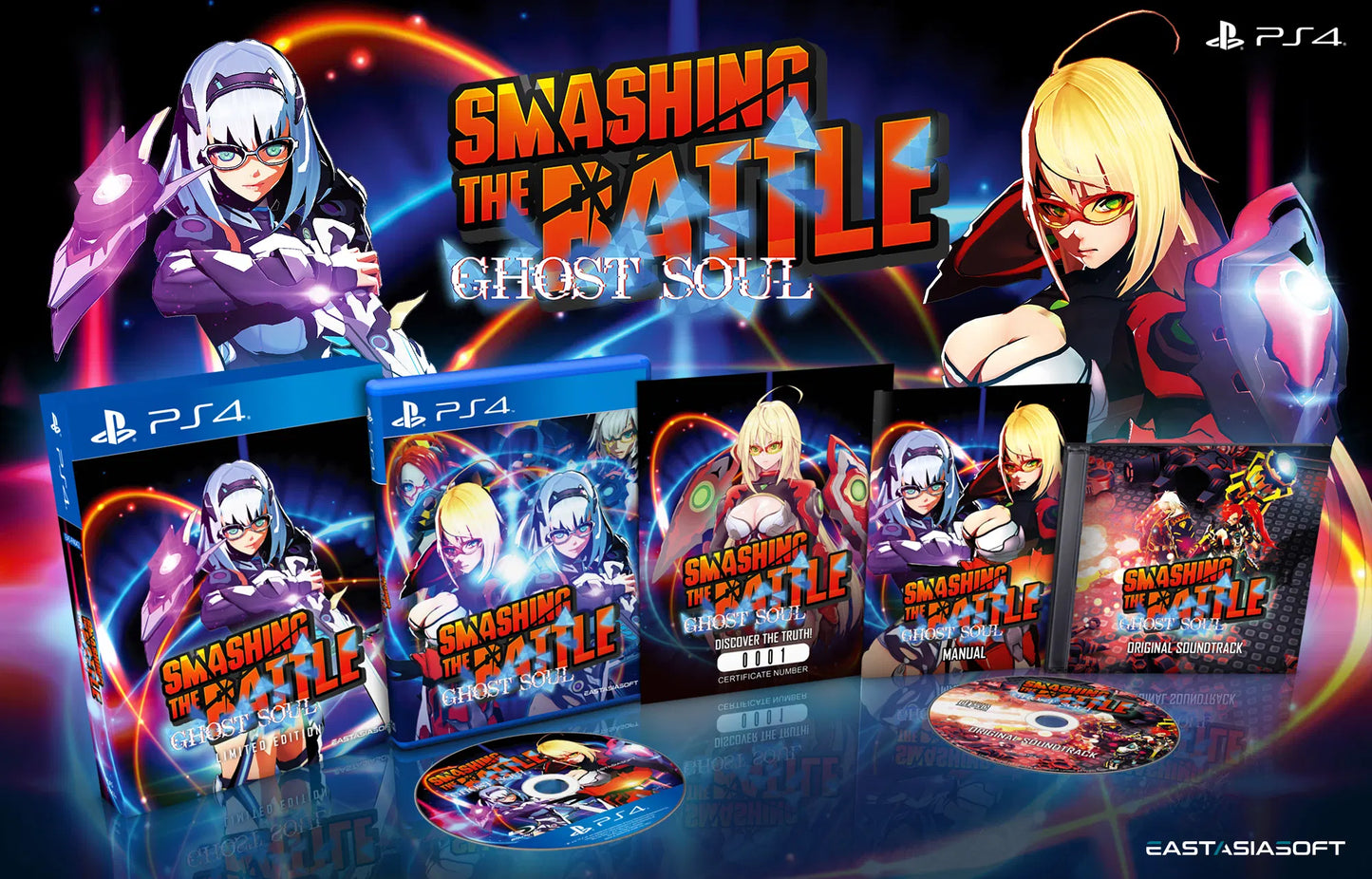 Smashing the Battle Ghost Soul Limited Edition PLAYSTATION 4 (Importación asiática)