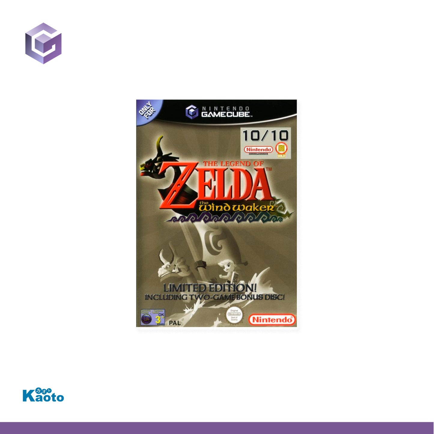 The Legend of Zelda The Wind Waker Edición Limitada GAMECUBE