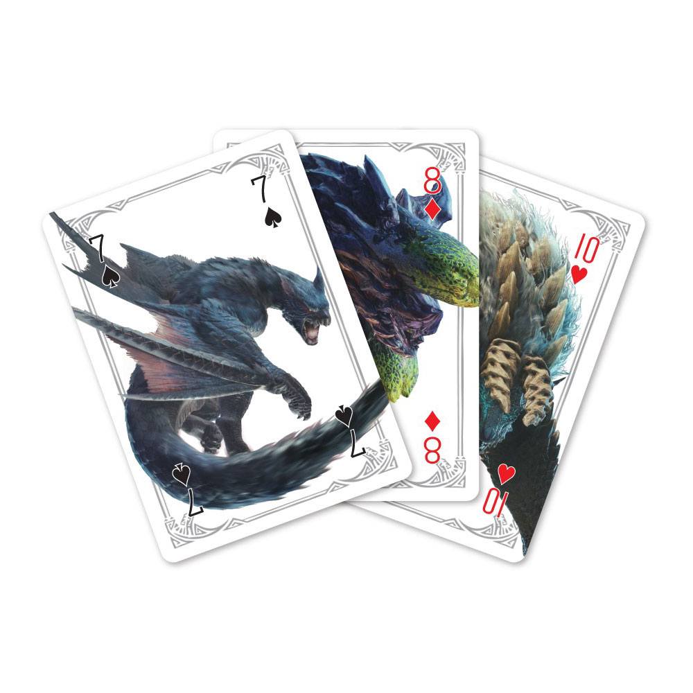 Baraja de Cartas Monster Hunter World Iceborne