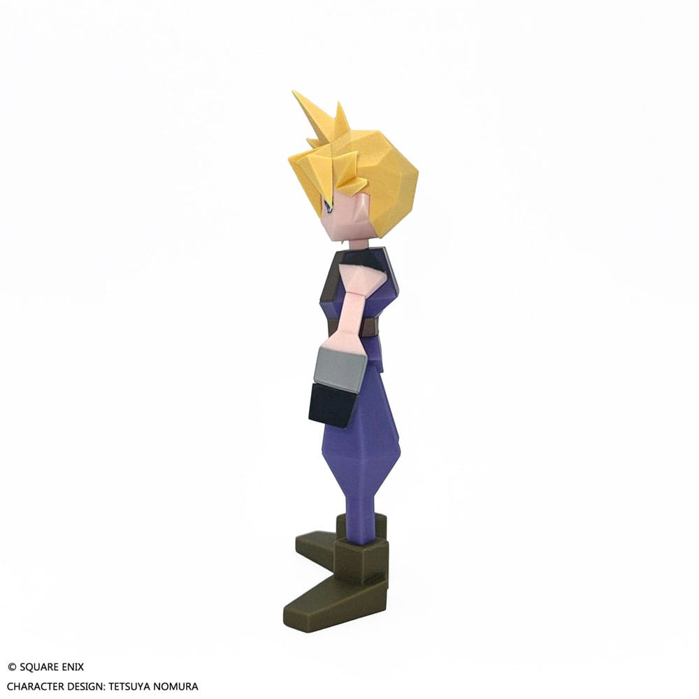 Figura Polygon Cloud Strife Final Fantasy VII 15cm