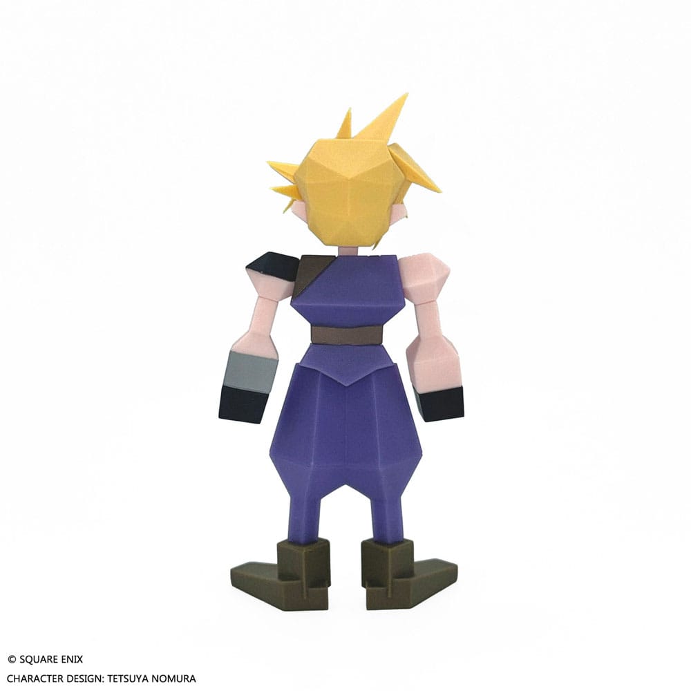 Figura Polygon Cloud Strife Final Fantasy VII 15cm