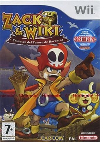 Zack & Wiki En Busca del Tesoro de Barbaros WII