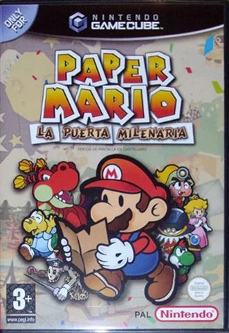 Paper Mario La Puerta Milenaria GAMECUBE