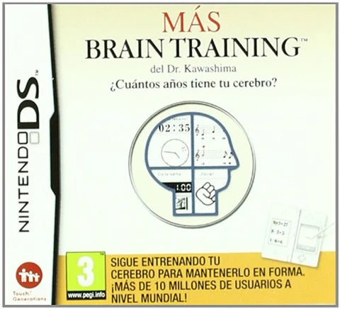 Mas Brain Training NINTENDO DS