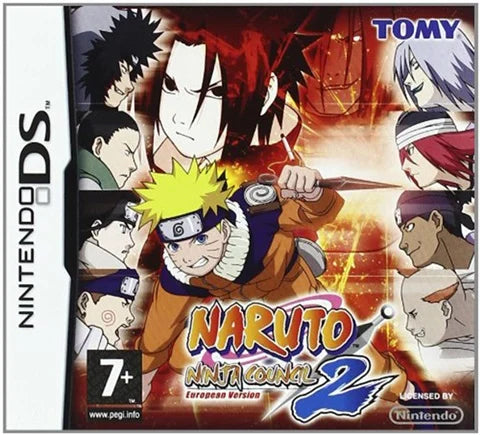 Sin Manual Naruto Ninja Council 2 NINTENDO DS