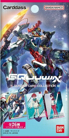 Sobre Gundam Card Collection GQuuuuuuX Japonés