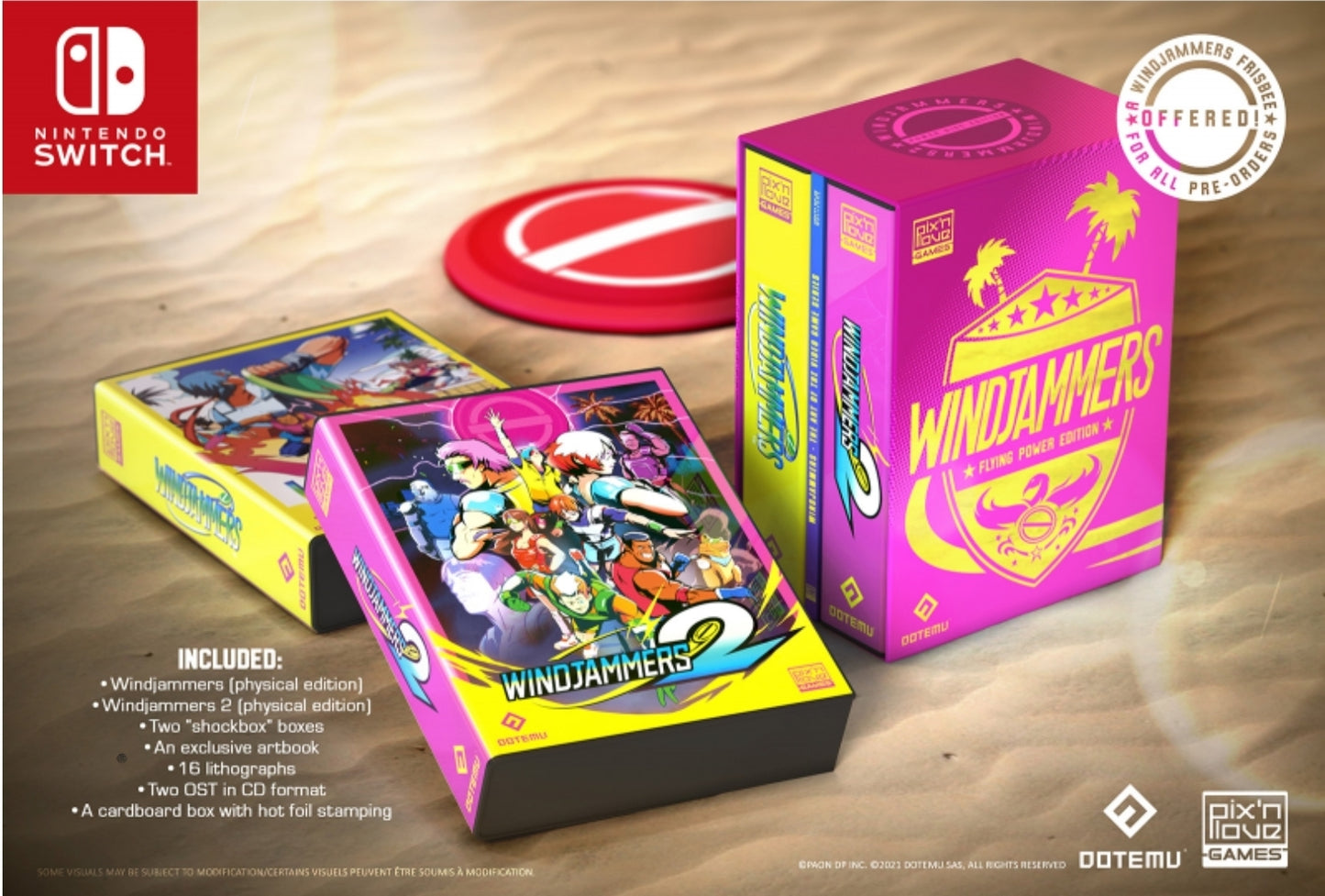 Windjammers Flying Power Edition Pix n Love SWITCH