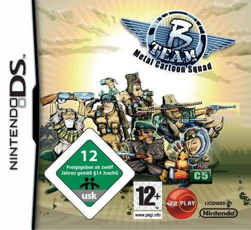 B Team Metal Cartoon Squad NINTENDO DS