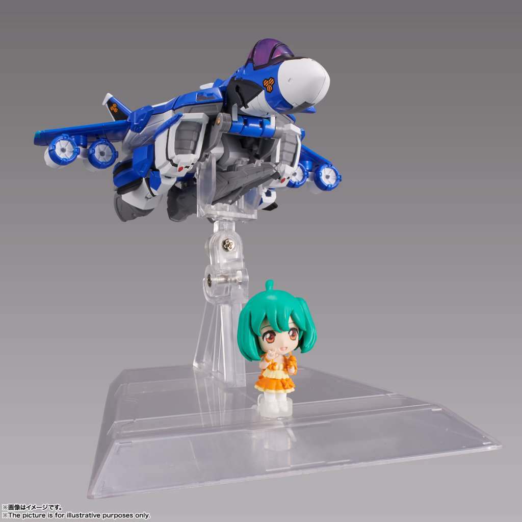 Figura VF-25G Messiah Valkyrie With Ranka Lee Macross Frontier