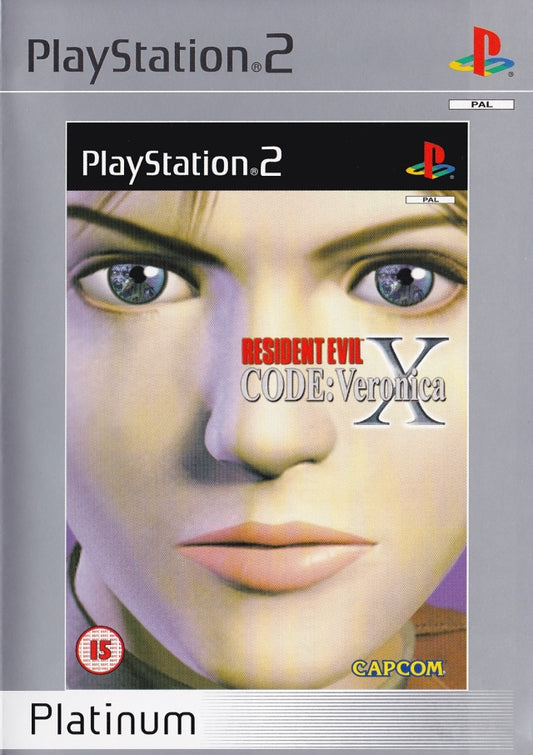 Resident Evil Code Veronica X Platinum PLAYSTATION 2