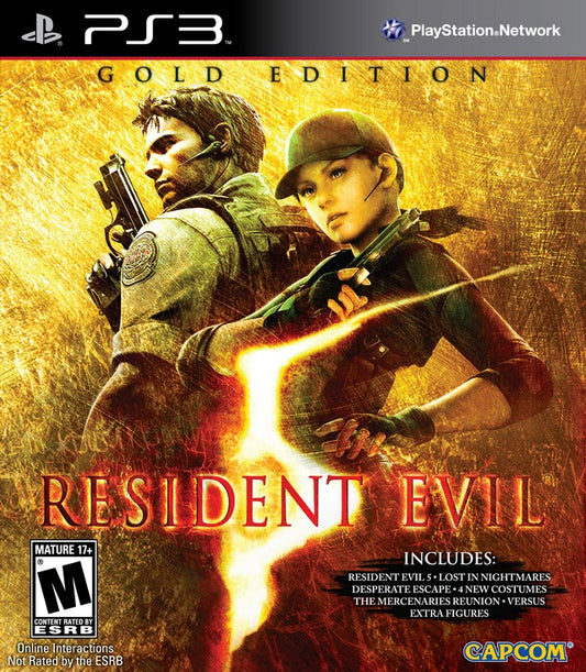 Resident Evil 5 Gold Edition PLAYSTATION 3 (Importación americana)