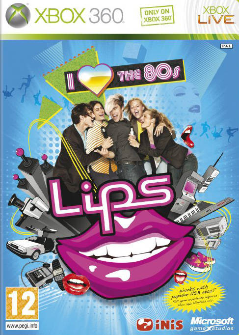 Lips I love the 80s XBOX 360