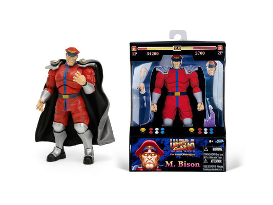 Figura M. Bison Ultra Street Fighter II Jada Toys 15cm