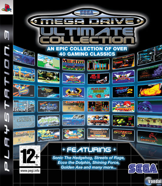 Sega Megadrive Collection PLAYSTATION 3