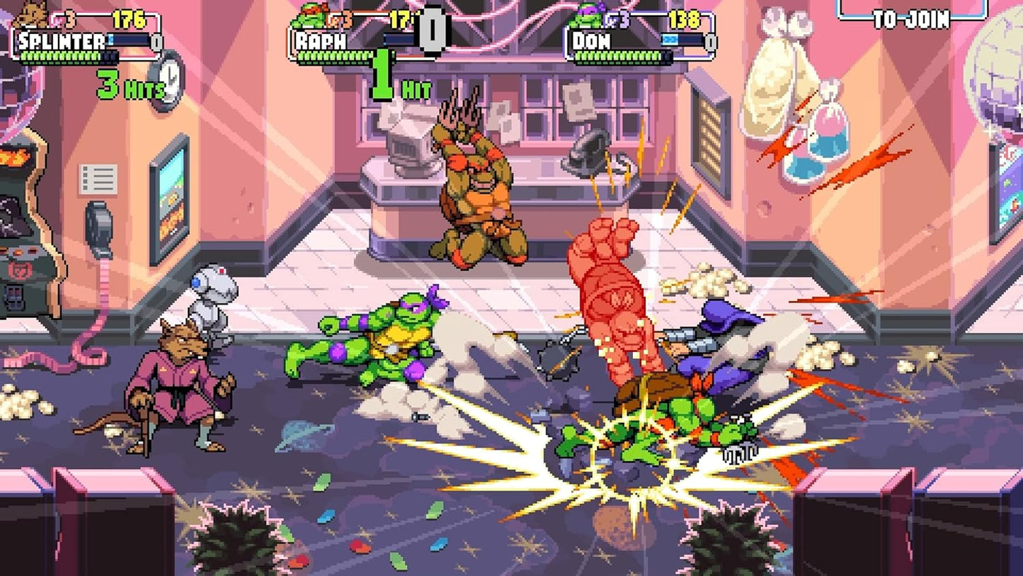 Teenage Mutant Ninja Turtles Shredders Revenge Anniversary SWITCH