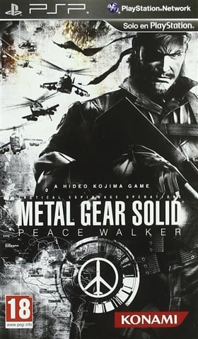 Metal Gear Solid Peace Walker PSP