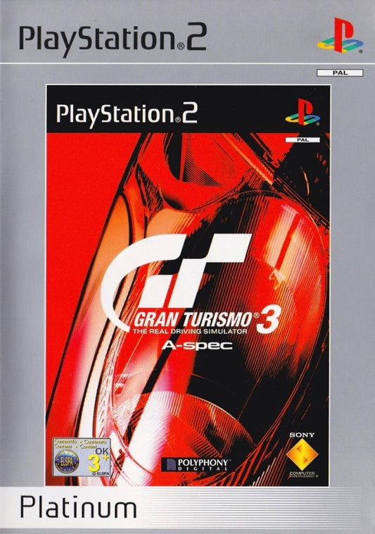 Gran Turismo 3 Platinum PLAYSTATION 2