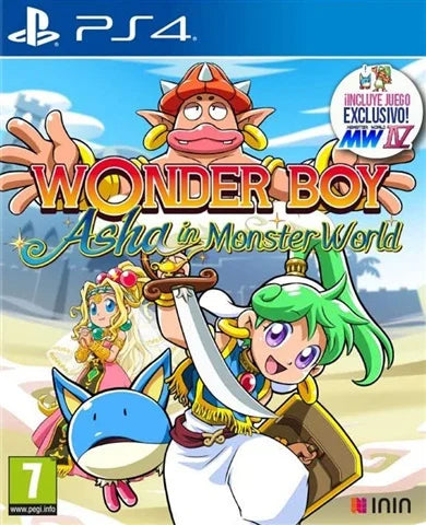 Wonder Boy Asha in Monster World PLAYSTATION 4