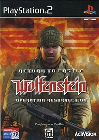 Return to Castle Wolfenstein Operation Resurrection PLAYSTATION 2