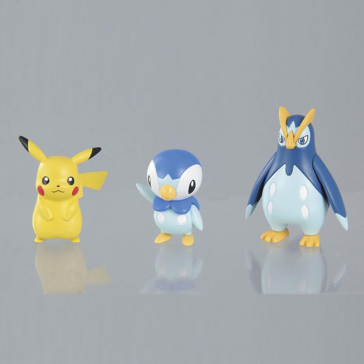Maqueta Piplup to Empoleon Pokemon Plamo Bandai Spirits