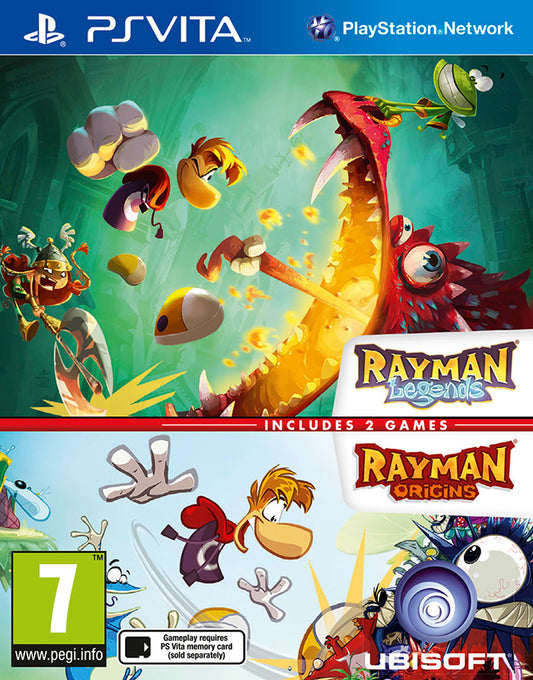 Rayman Legends + Rayman Origins VITA
