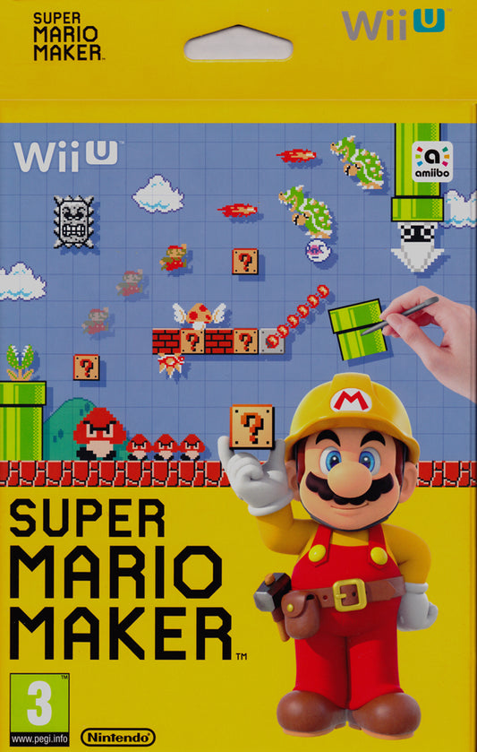 Super Mario Maker + Artbook WIIU