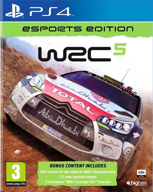 WRC 5 e-Sports Edition  PLAYSTATION 4