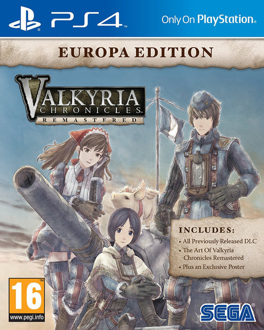 Valkyria Chronicles Remastered PLAYSTATION 4