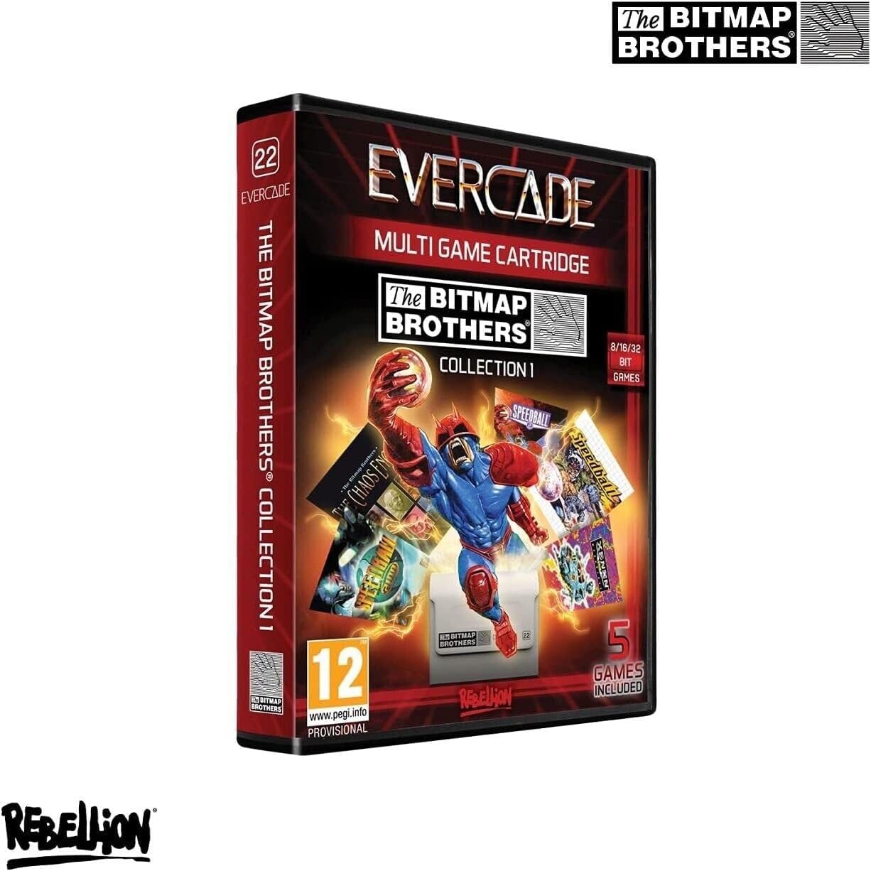 Cartucho Evercade The Bitmap Brothers Collection 1 Nº22