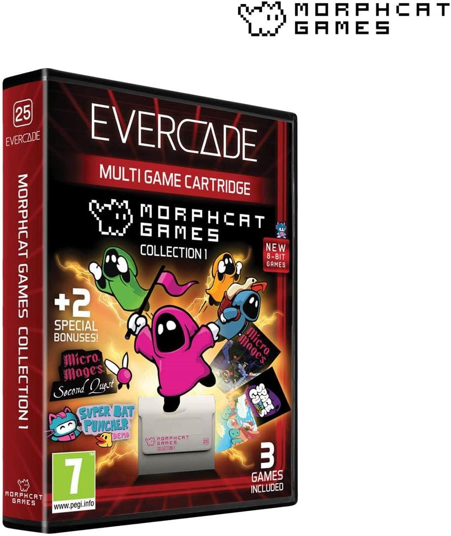 Cartucho Evercade Morphcat Collection 1 Nº25