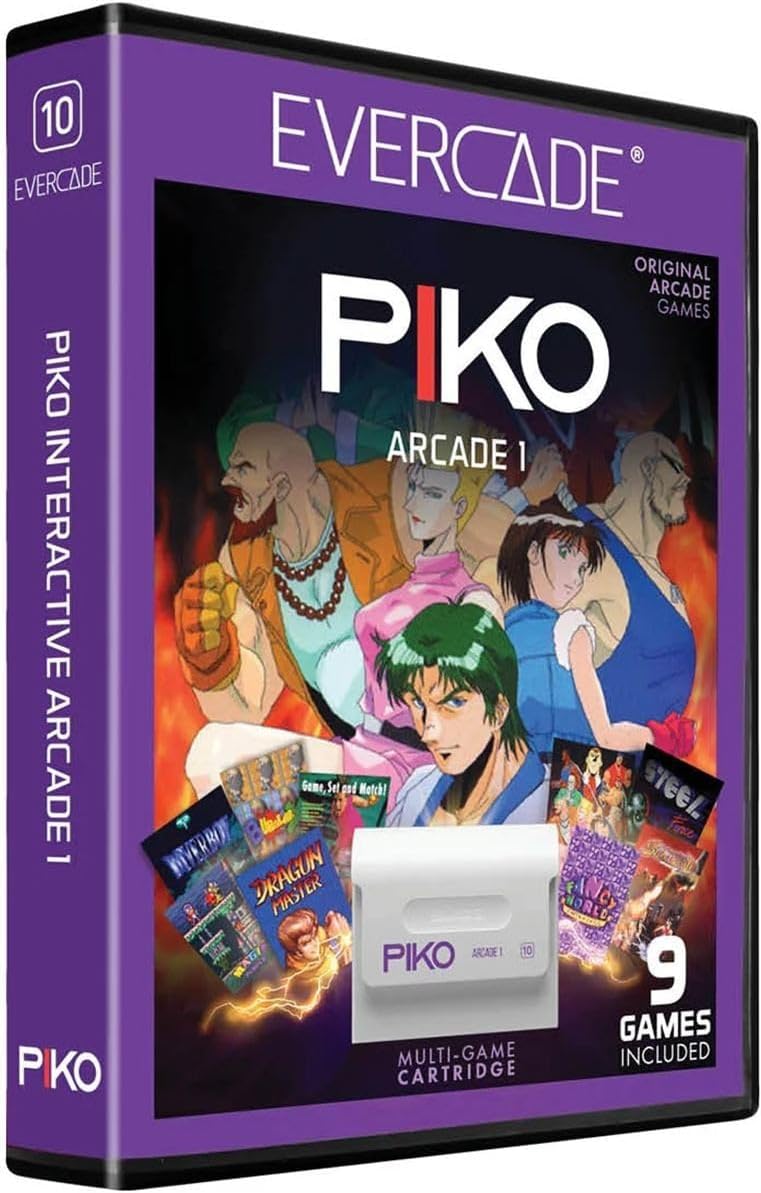 Cartucho Evercade PIKO Arcade Collection 1 Nº10