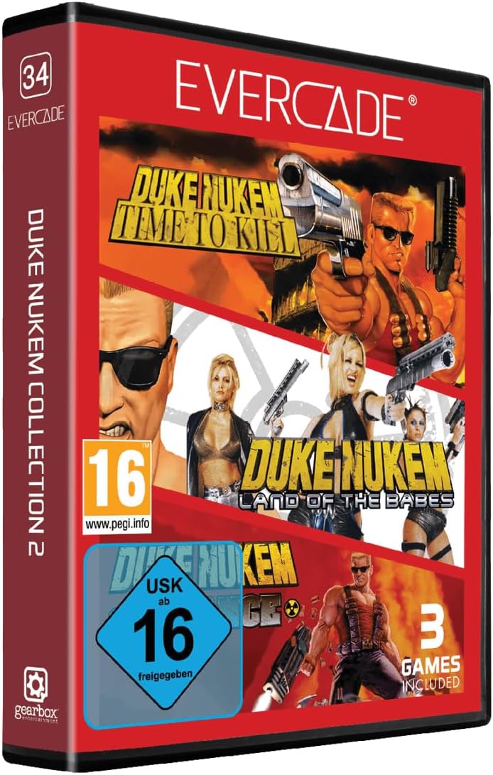 Cartucho Evercade Duke Nukem Collection 2 Nº34