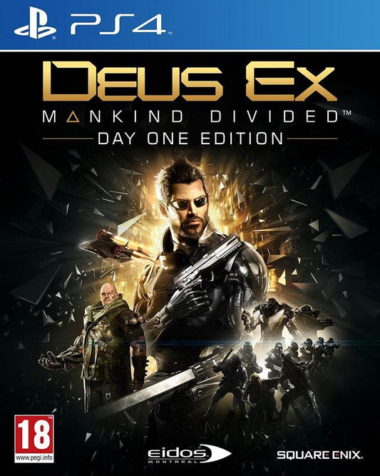 Deus Ex Mankind Divided Steelbook PLAYSTATION 4