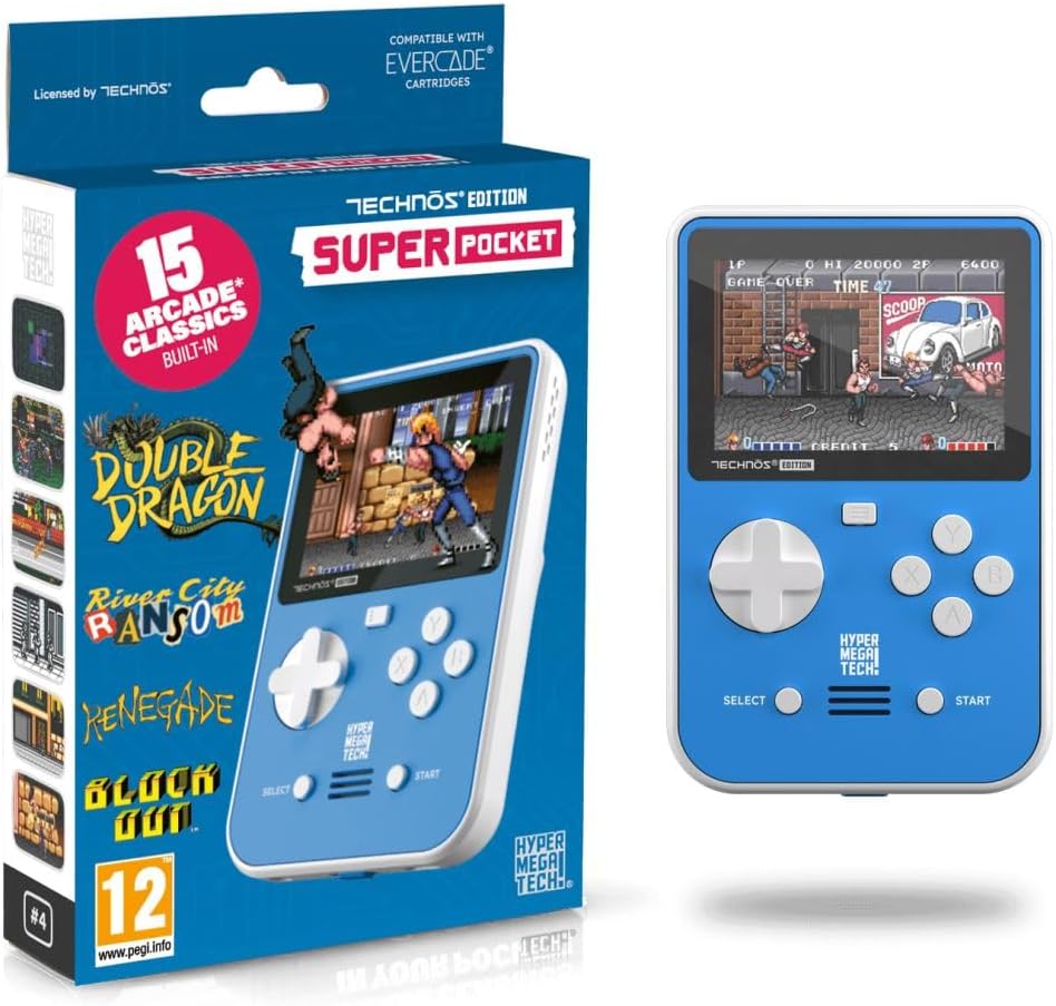 Consola Super Pocket Evercade Technos
