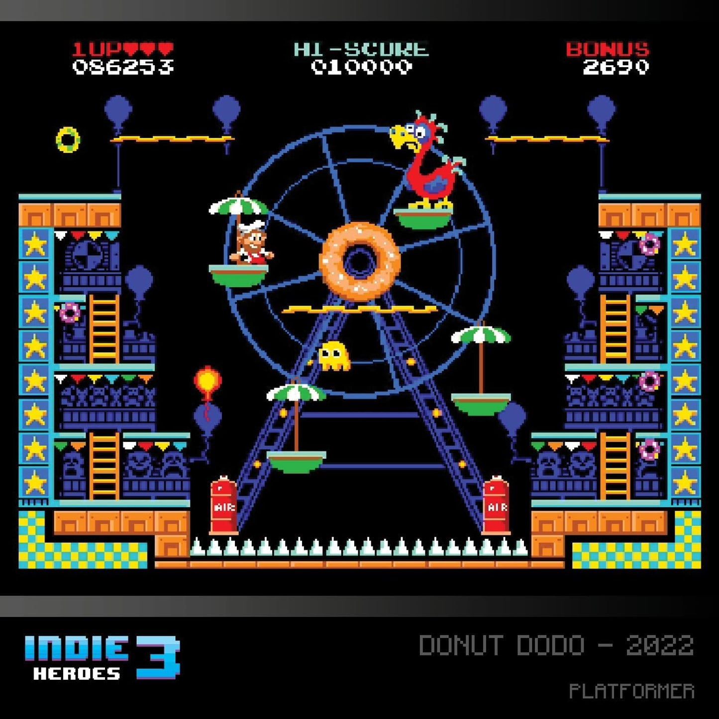Cartucho Evercade Indie Heroes Collection 3 Nº37