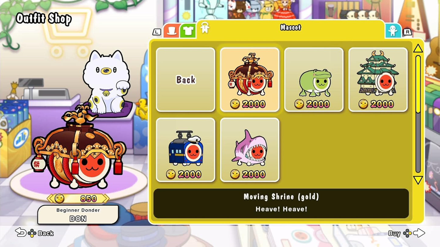 Taiko no Tatsujin Rhythm Festival Taiko Drum Set SWITCH